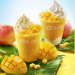 マックカフェの新作マンゴースムージーが初登場！南国リゾート気分だが高カロリーに注意！